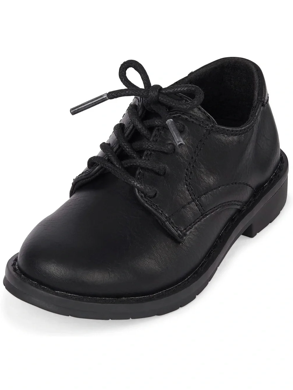 The Children’s Place Toddler Boys Black Dress Shoes Size 7 VGUC